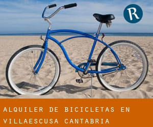 Alquiler de Bicicletas en Villaescusa (Cantabria)